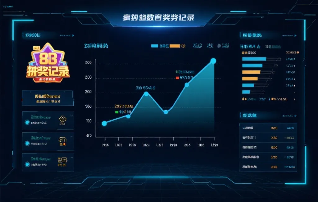 智能图表展示彩票开奖历史数据